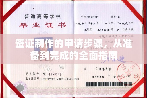 长阳签证制作的申请步骤，从准备到完成的全面指南