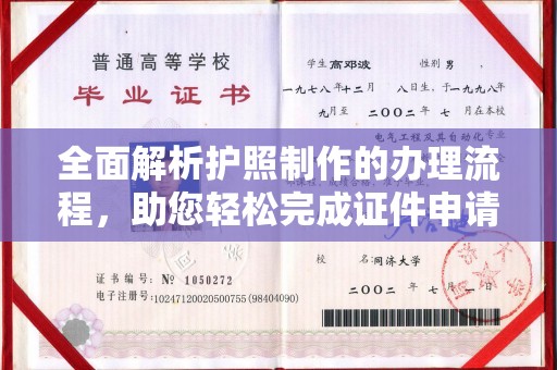 长阳全面解析护照制作的办理流程，助您轻松完成证件申请