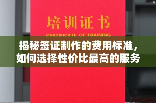长阳揭秘签证制作的费用标准，如何选择性价比最高的服务？