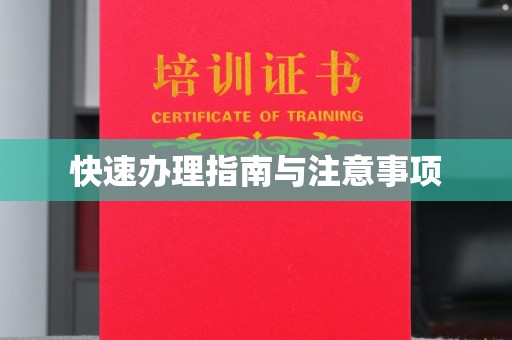 长阳快速办理指南与注意事项